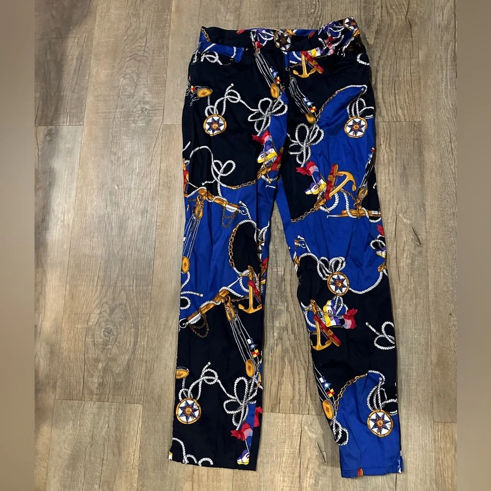 Lauren Ralph Lauren x Made in USA Vtg! Nautical - Picture 1 of 4
